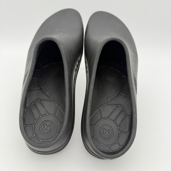 Aetrex Lynco Slide Mens Black Slip Resistant Orthotic Work Clogs M9